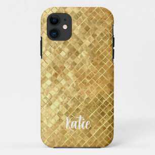 Case-Mate iPhone Case Joli Faux Gold Nom Personnalisé