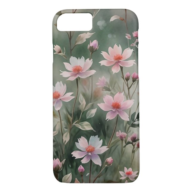 Coques Case-Mate iPhone Joli Fleur sauvage (Dos)