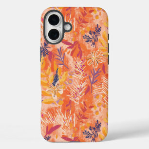 Coques iPhone 16 Plus Joli Fleurs sauvages aquarelle