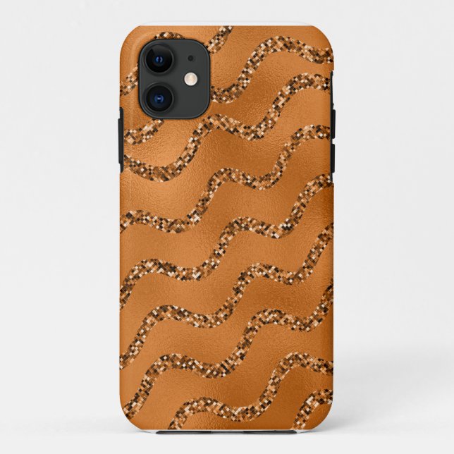 Coques Case-Mate iPhone Joli Motif Abstrait Parties scintillant (Dos)