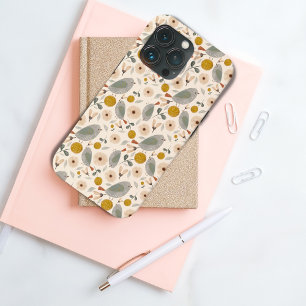 Case-Mate iPhone Case Joli motif botanique floral à oiseaux 