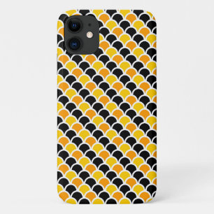 Case-Mate iPhone Case Joli noir orange marocain design motif