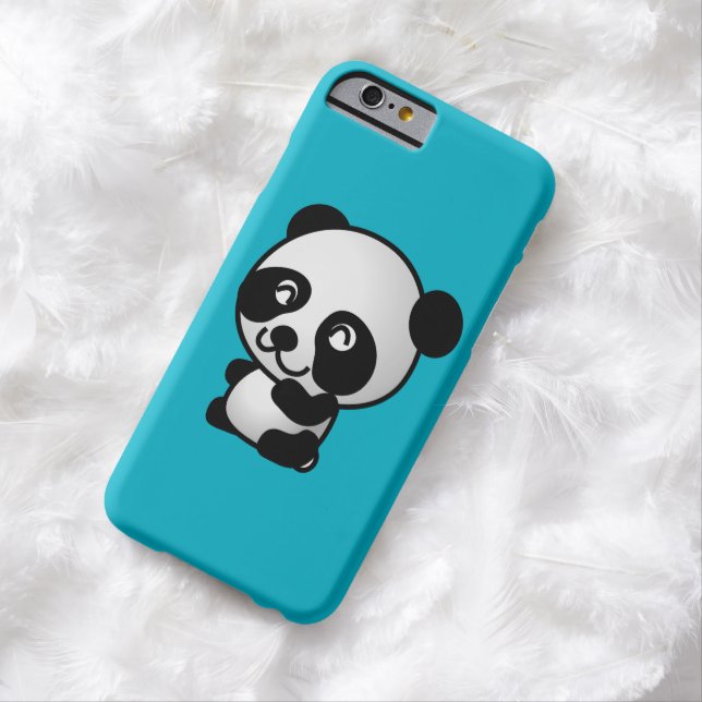 Coques Case-Mate iPhone Joli ours de panda blanc et noir (In Situ)