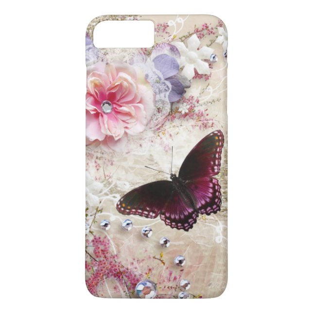 Coques Case-Mate iPhone Joli papillon (Dos)