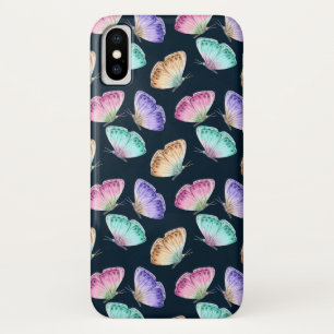 Case-Mate iPhone Case Joli Pastel Motif d'aquarelle papillon