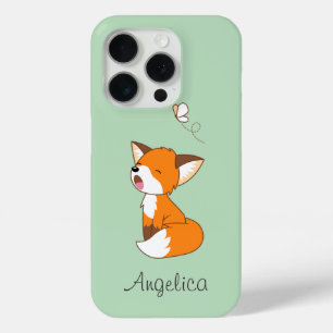 Coque iPhone 15 Pro Joli Petit Fox Sleepy