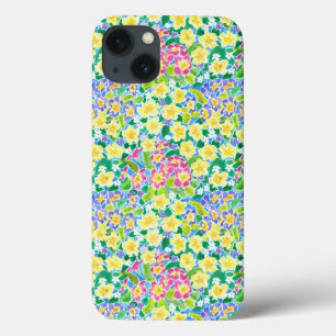 Etui iPhone Case-Mate Joli rose bleu jaune Primroses iPad Mini Case