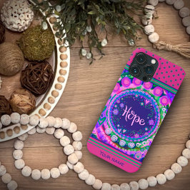 Case-Mate iPhone Case Joli rose Floral Hope Dots Inspirivity Nom