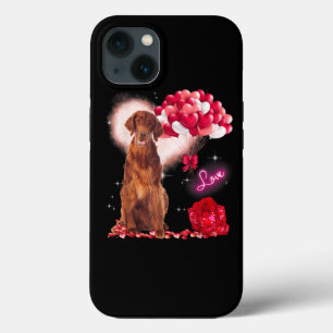 Case-Mate iPhone Case Joli Setter irlandais Balloon Heart Valentines Day