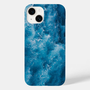 Coque Pour iPhone 14 Joli Turquoise Blue Aqua Turquoise Geode Motif Coq