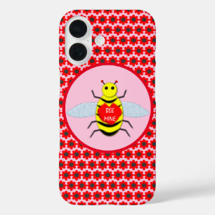 Coques iPhone 16 Jolie abeille de la Saint-Valentin