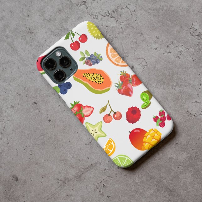 Coques Case-Mate iPhone Jolie aquarelle Fruits d'été Motif (Créateur téléchargé)