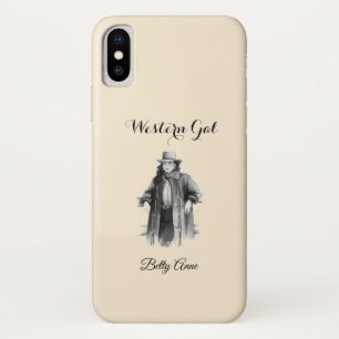 Case-Mate iPhone Case Jolie dame occidentale personnalisée