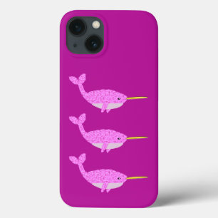 Case-Mate iPhone Case Jolie fille rose bébé Narwhal