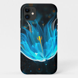 Case-Mate iPhone Case Jolie fleur de lotus bleu 