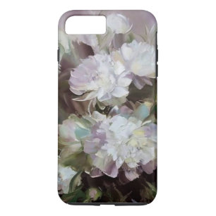 Coque iPhone 8 Plus/7 Plus Jolie hydrangée à fleurs blanches