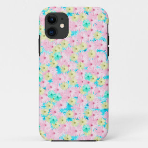 Case-Mate iPhone Case Jolie marguerite bleue rose