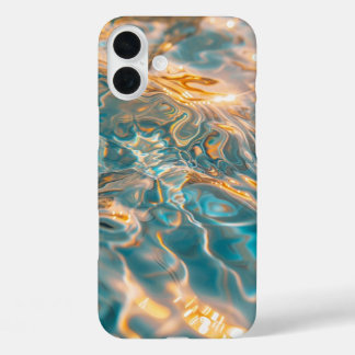 Coques iPhone 16 Plus Jolie Moderne Faux Iridescente