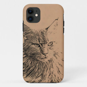 Case-Mate iPhone Case Jolie oeuvre d'art Kitten