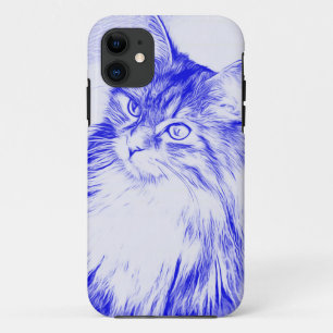 Case-Mate iPhone Case Jolie oeuvre de chat Meilleur cadeau pour les am