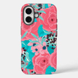 Coques iPhone 16 Jolies Fleurs Roses