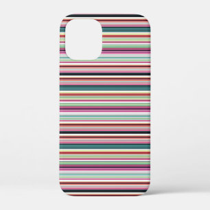 Case-Mate iPhone Case Jolies rayures blanches colorées