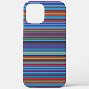 Case-Mate iPhone Case Jolies rayures bleu violet