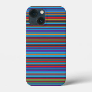 Case-Mate iPhone Case Jolies rayures bleu violet
