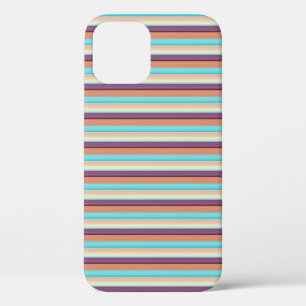 Case-Mate iPhone Case Jolies rayures bleues marron