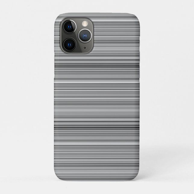 Coques Case-Mate iPhone Jolies rayures grises (Dos)