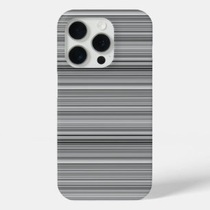 Coque iPhone 15 Pro Jolies rayures grises