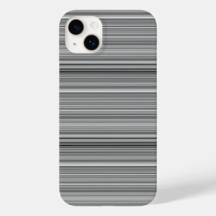 Coque Pour iPhone 14 Plus Jolies rayures grises