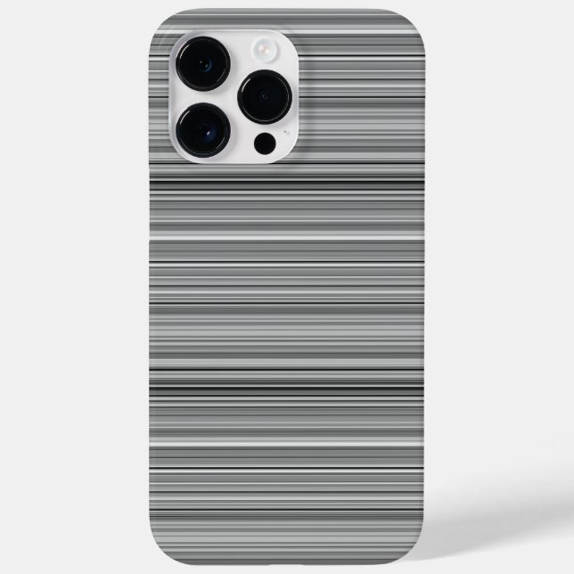 Coques Case-Mate iPhone Jolies rayures grises (Verso)