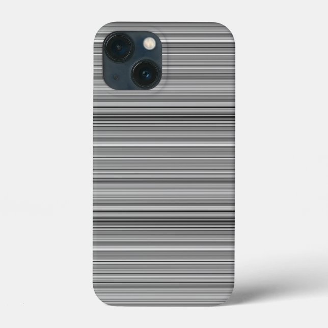 Coques Case-Mate iPhone Jolies rayures grises (Verso)