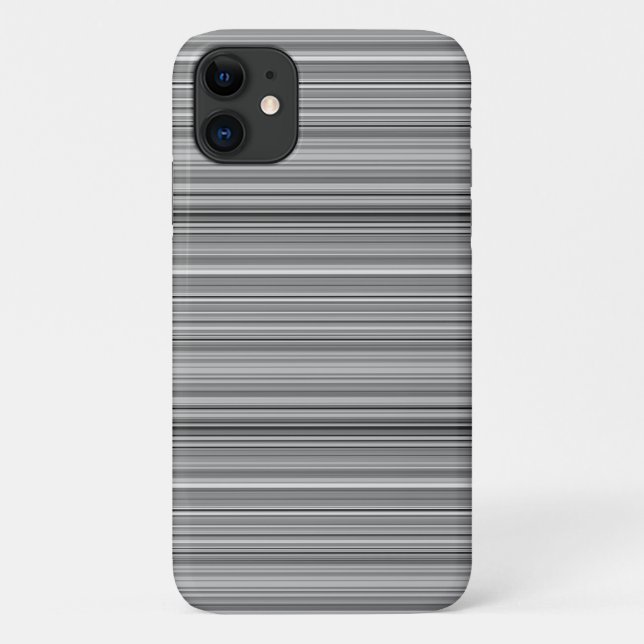 Coques Case-Mate iPhone Jolies rayures grises (Dos)