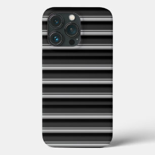 Case-Mate iPhone Case Jolies rayures noir gris