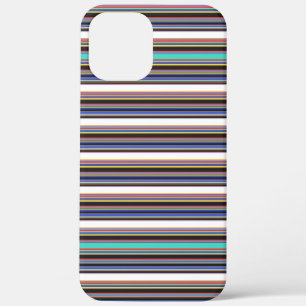 Case-Mate iPhone Case Jolies rayures noires bleues