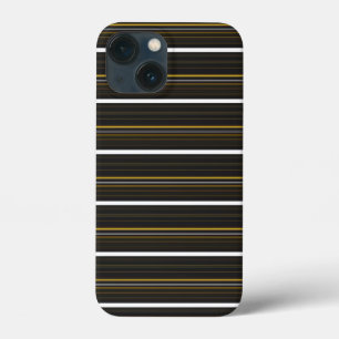 Case-Mate iPhone Case Jolies rayures noires jaunes