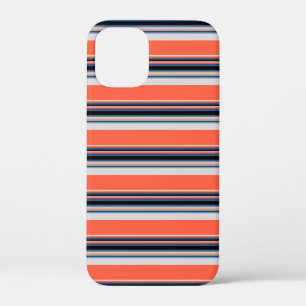 Case-Mate iPhone Case Jolies rayures orange bleu