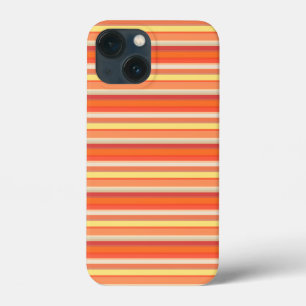 Case-Mate iPhone Case Jolies rayures orange rouge