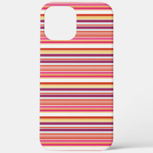Case-Mate iPhone Case Jolies rayures roses marron