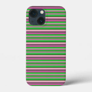 Case-Mate iPhone Case Jolies rayures vert violet