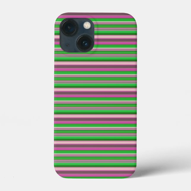 Coques Case-Mate iPhone Jolies rayures vert violet (Verso)