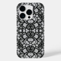 Jolis motifs cachemire vintage noir et blanc