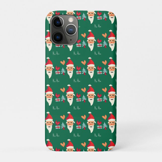 Coques Case-Mate iPhone Jolly Père Noël Christmas Design (Dos)