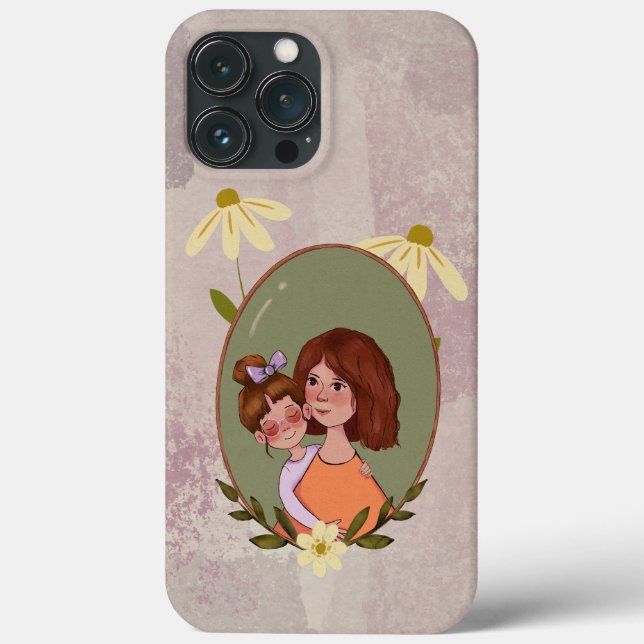 Coques Case-Mate iPhone Jote Mère & Enfant Illustration Téléphone Case (Verso)
