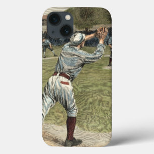 Case-Mate iPhone Case Joueur de baseball lancé à la deuxième base