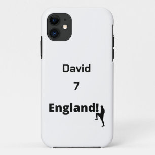 Case-Mate iPhone Case Joueur de football anglais personnalisable