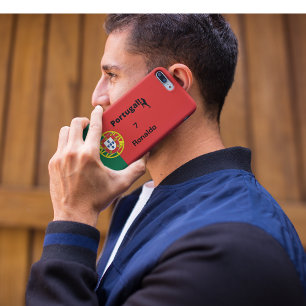 Case-Mate iPhone Case Joueur de football portugais personnalisable