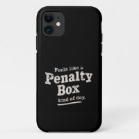 Joueur de hockey qui se sent comme une journée de 